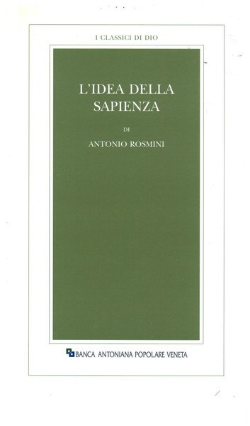 L'idea della sapienza