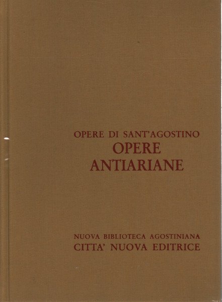 Opere antiariane (vol. XII/2)