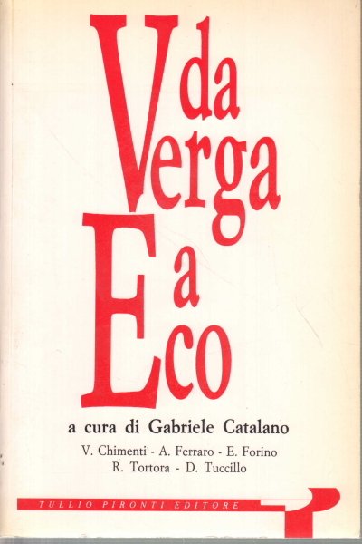Da Verga a Eco