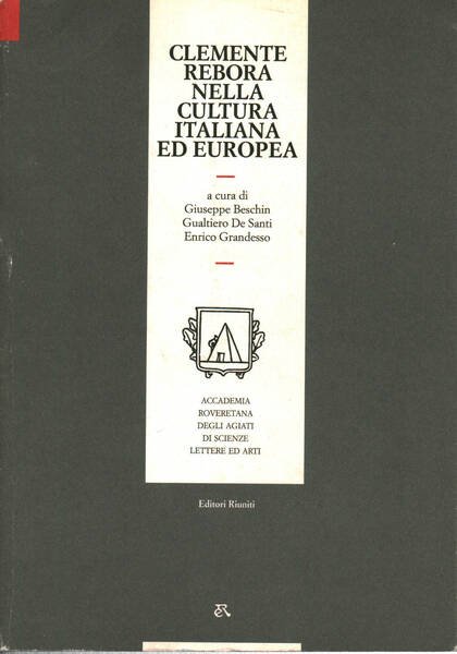 Clemente Rebora nella cultura italiana ed europea