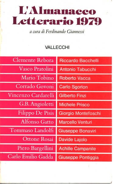 L'Almanacco Letterario 1979