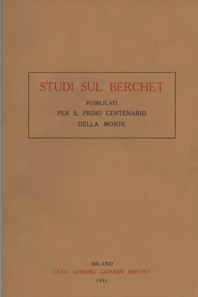 Studi sul Berchet