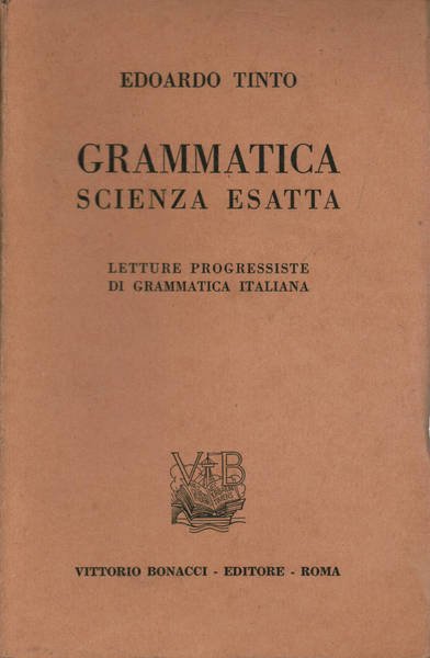 Grammatica scienza esatta