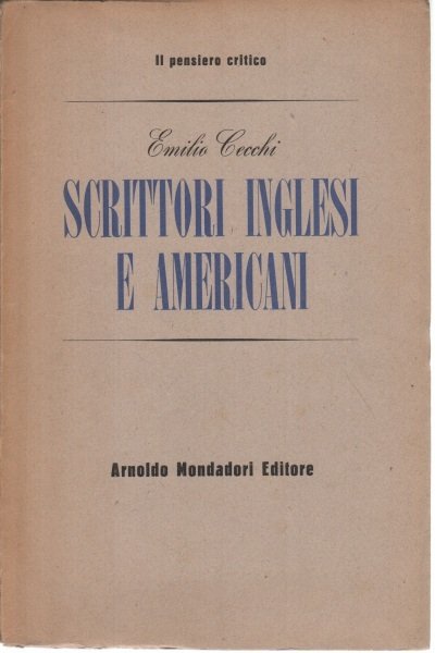 Scrittori inglesi e americani
