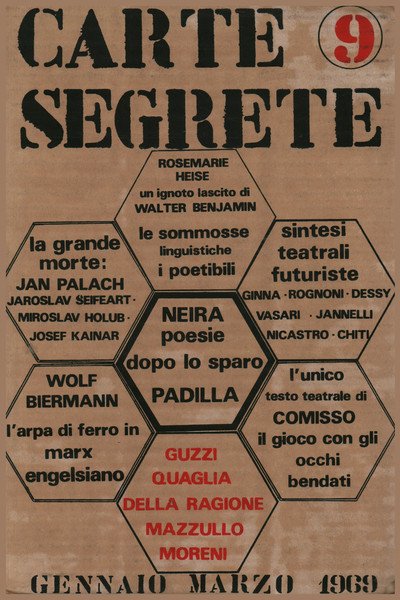 Carte segrete 9, anno III, gennaio-marzo 1969