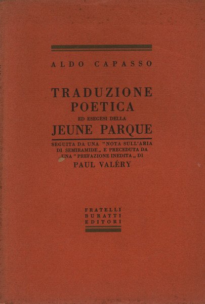 Traduzione ed esegesi della Jeune Parque