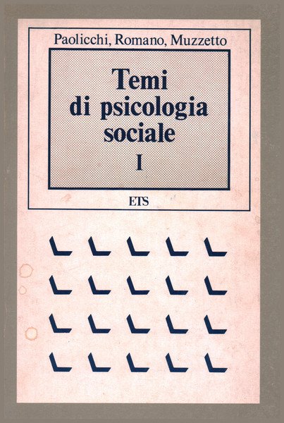 Temi di psicologia sociale I