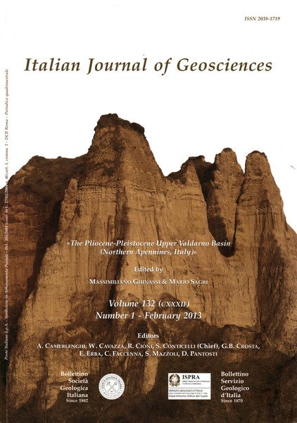 Italian Journal of Geosciences-Bollettino della Società Geologica Italiana. Vol. 132 …