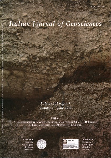 Italian Journal of Geosciences-Bollettino della Società Geologica Italiana. Vol. 131 …