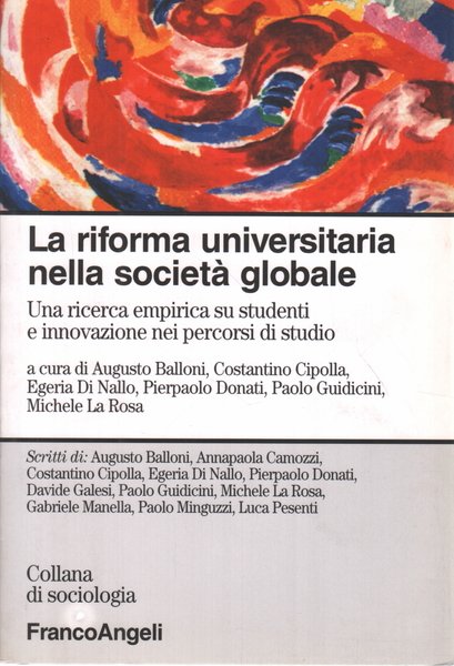 La riforma universitaria nella società globale