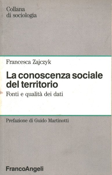 La conoscenza sociale del territorio