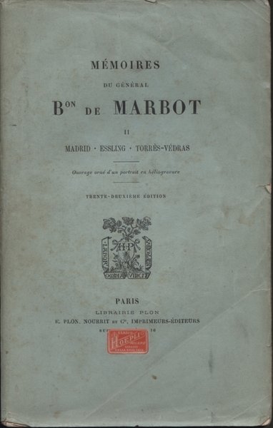 Mémoires du général Bon De Marbot Volume secondo | Immagine principale