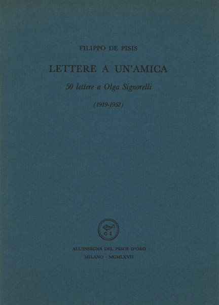 Lettere a un'amica