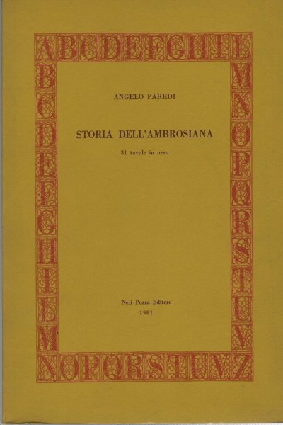 Storia dell'Ambrosiana