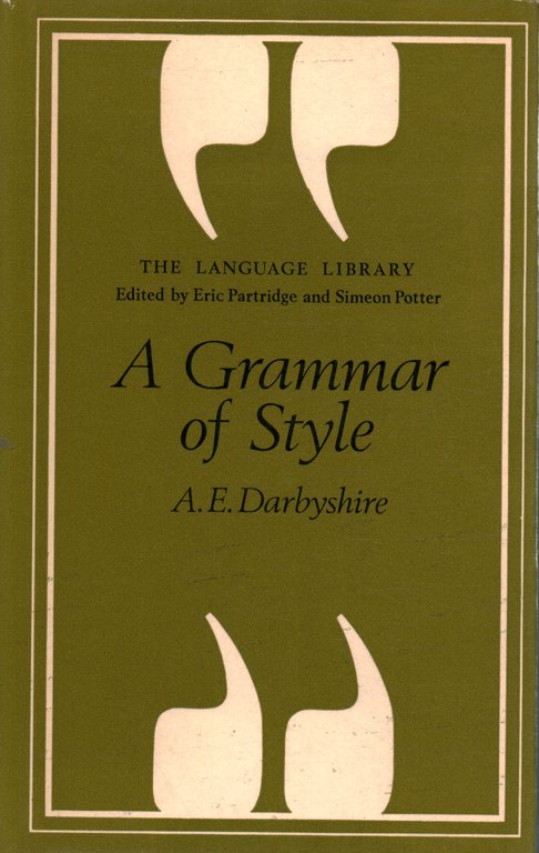 A grammar of style