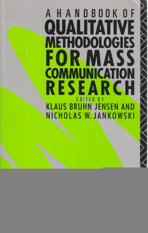 A handbook of qualitative methodologies for mass communication research