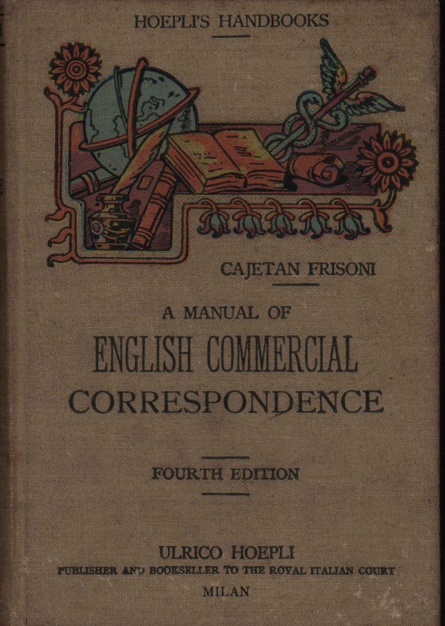A manual of English commercial correspondance