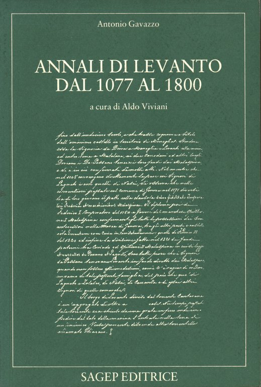 Annali di Levanto dal 1077 al 1800