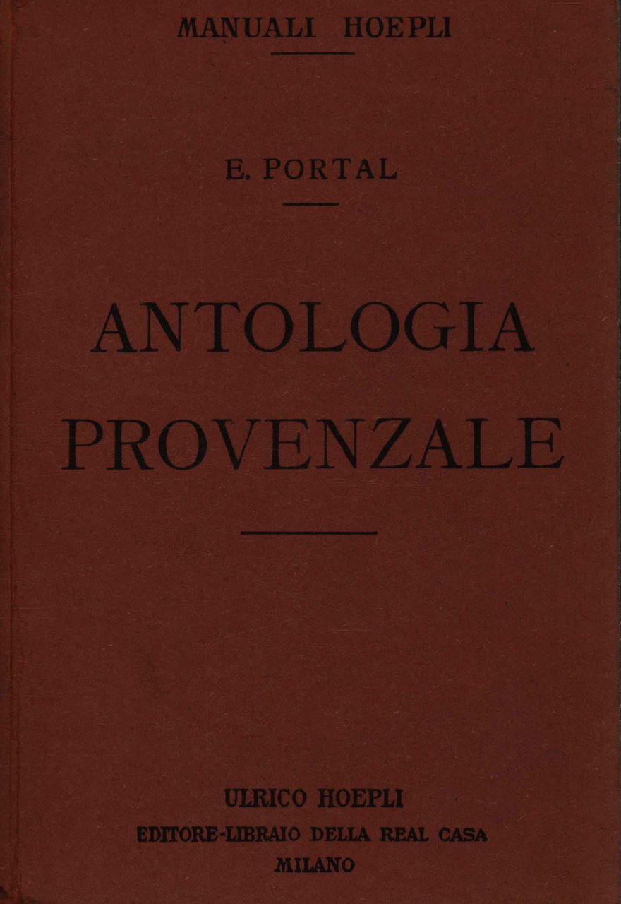 Antologia provenzale