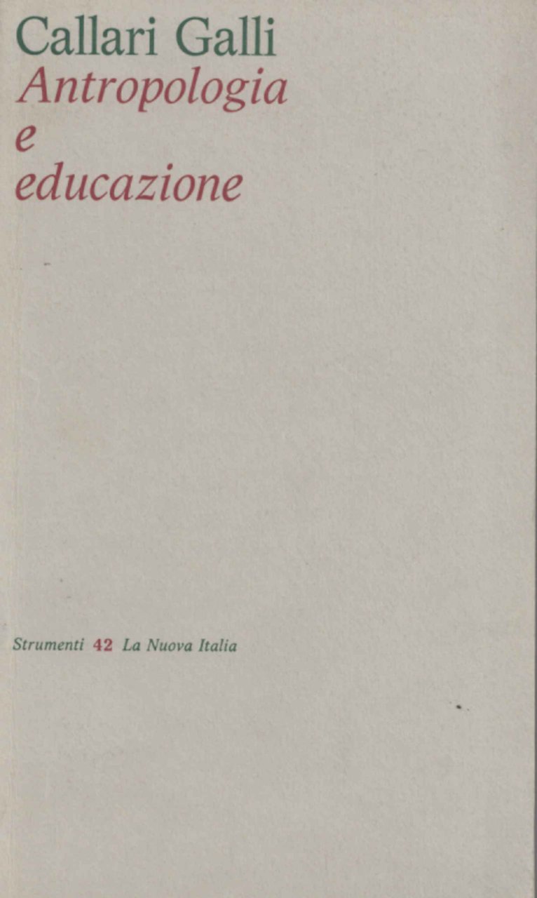 Antropologia e educazione | Immagine principale