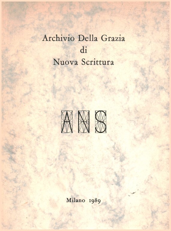 Archivio della grazia di nuova scrittura
