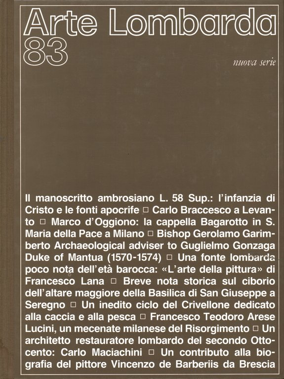 Arte Lombarda 83