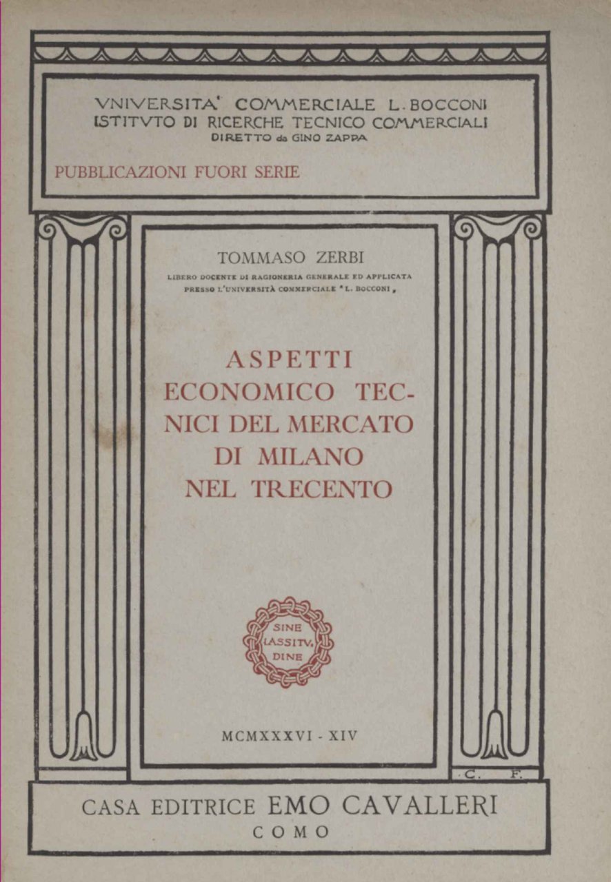 Aspetti economico tecnici del mercato di Milano nel trecento