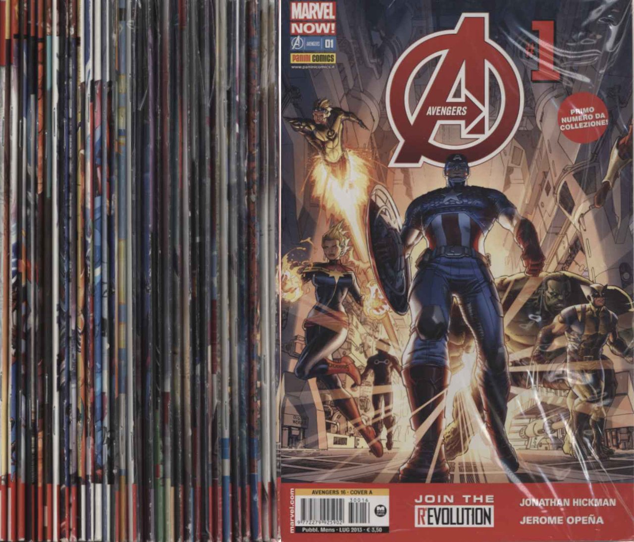 Avengers. Sequenza completa (30 Volumi) 1 Volume Variant numero 1 | Immagine principale