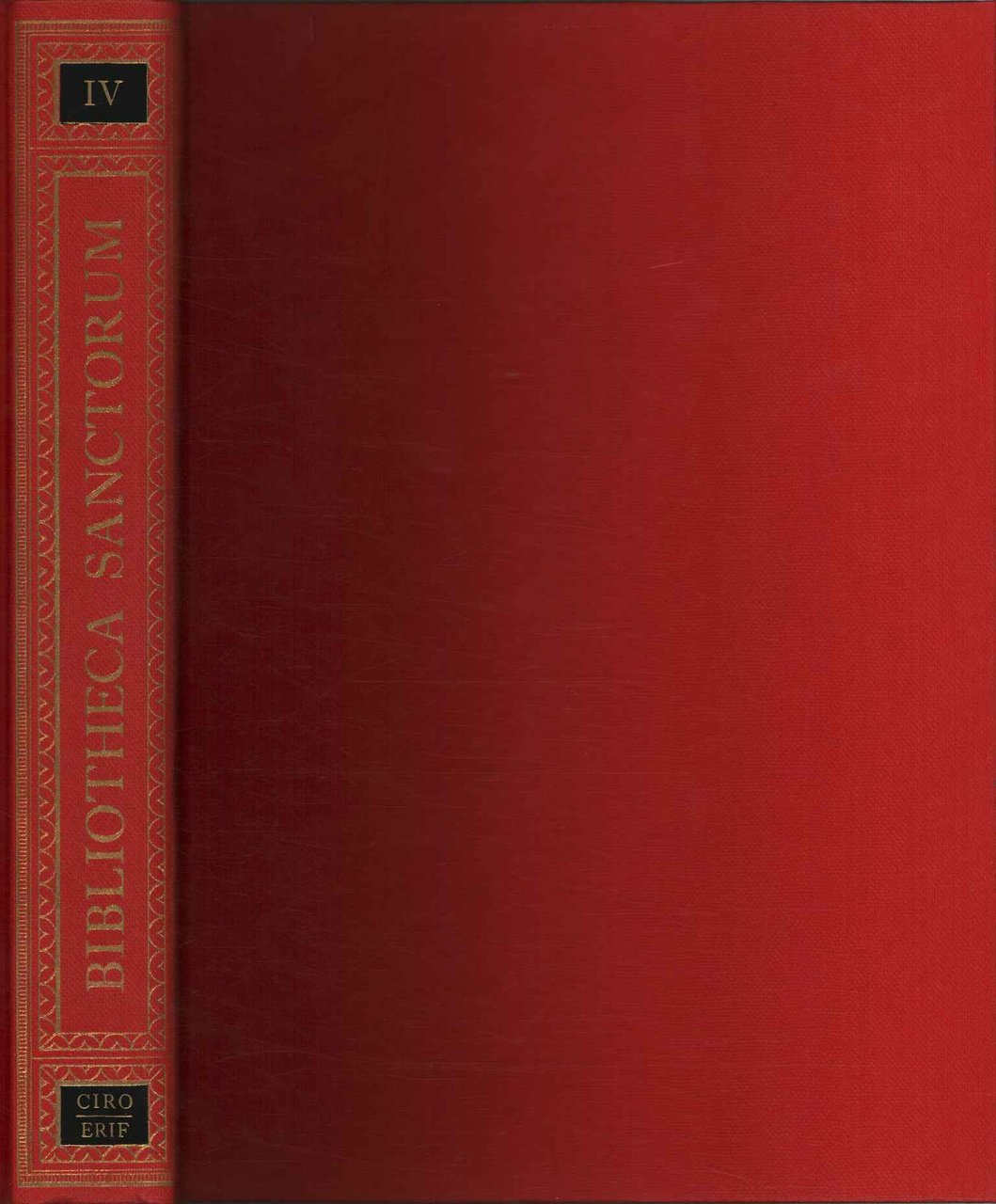 Bibliotheca Sanctorum (Volume 4)