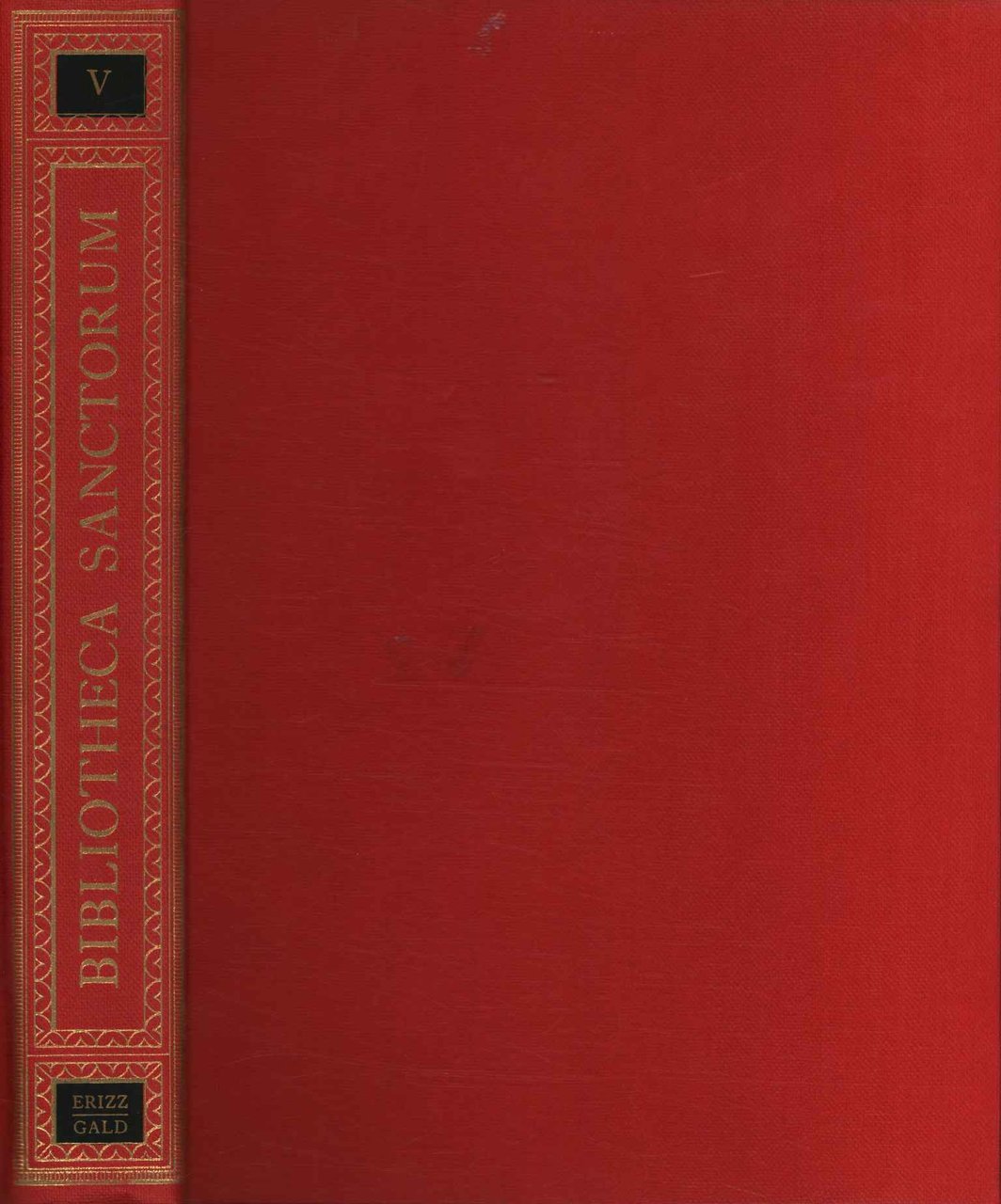 Bibliotheca Sanctorum (Volume 5)