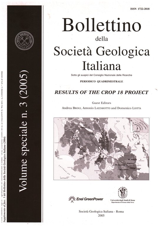 Bollettino della Società Geologica Italiana. Volume speciale n. 3 (2005)