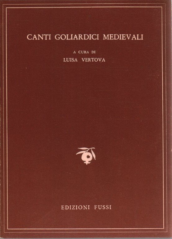 Canti goliardici medievali