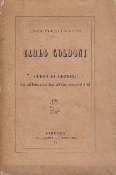 Carlo Goldoni