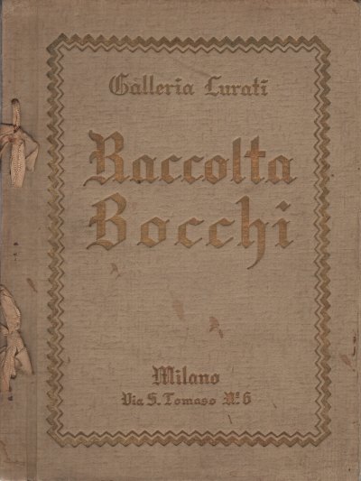 Catalogo della Vendita all'asta della Raccolta Bocchi