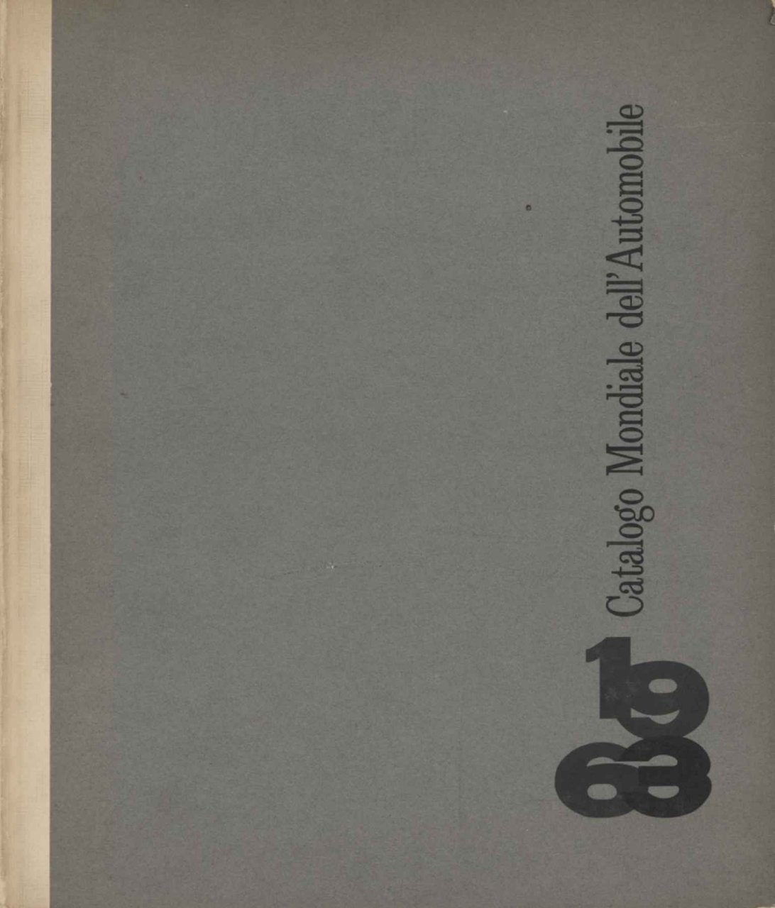 Catalogo Mondiale dell'Automobile 1963