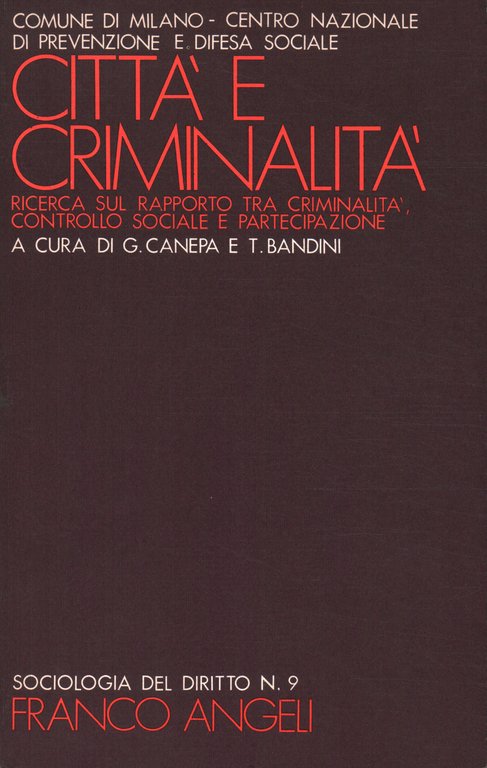 Città e criminalità