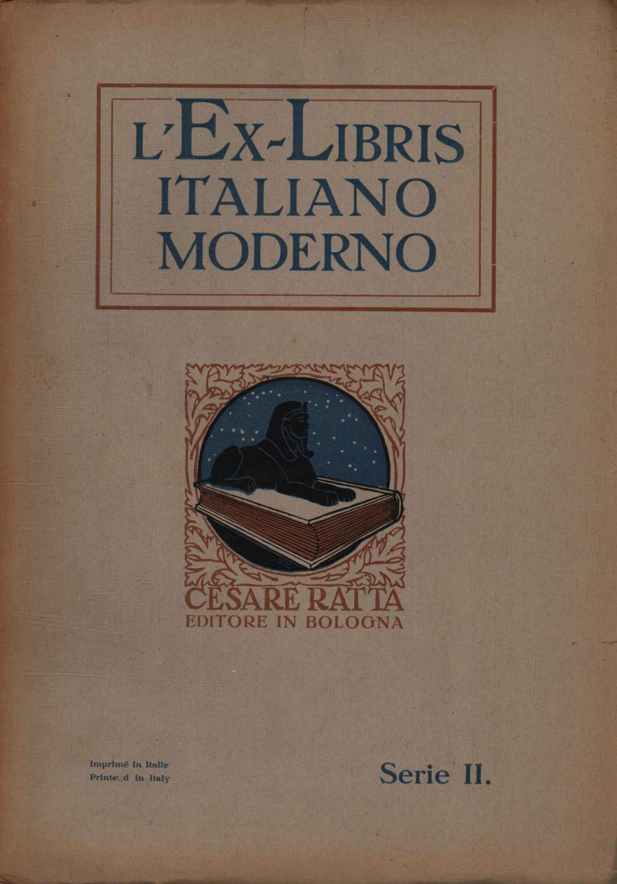 Collezione di ex-libris, partecipazioni, imprese, allegorie, marche, ecc. Serie II- …