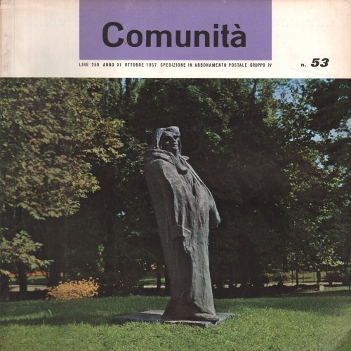 Comunità. Rivista mensile del Movimento Comunità. Anno XI n. 53 …