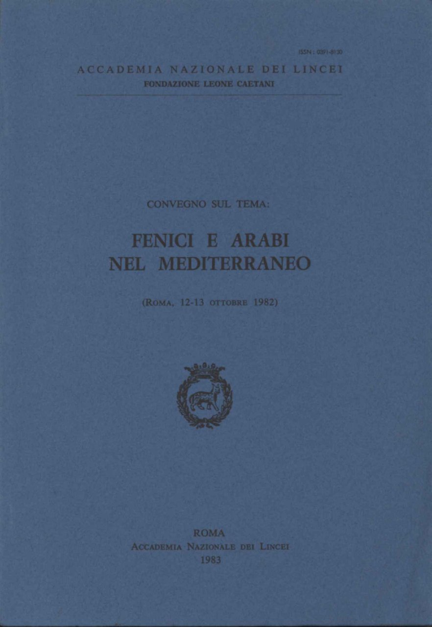 Convegno sul tema: fenici e arabi nel Mediterraneo | Immagine principale