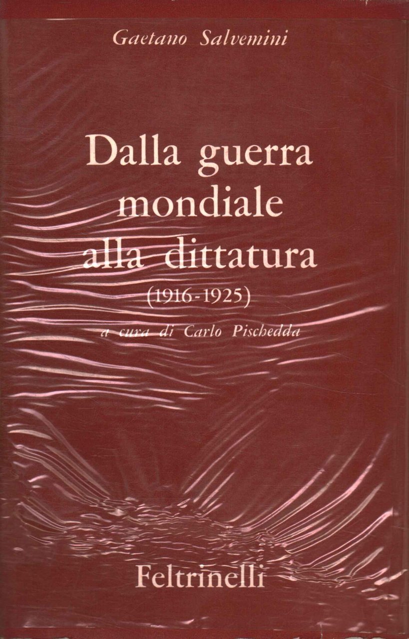 Dalla guerra mondiale alla dittatura (1916-1925)