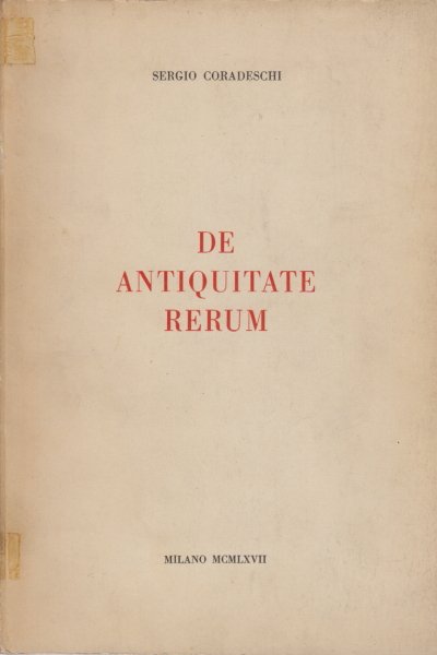 De antiquitate rerum