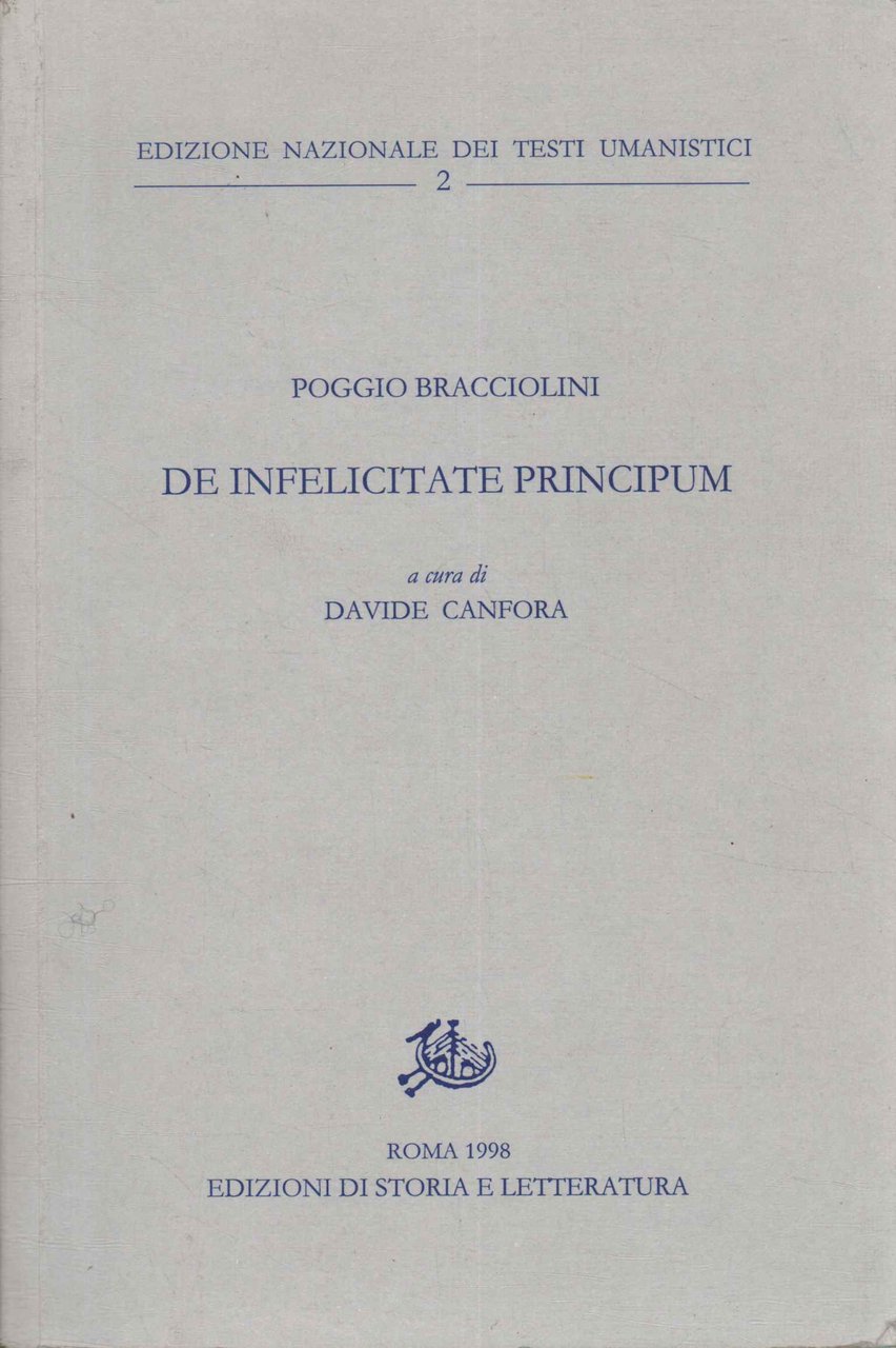 De infelicitate principum