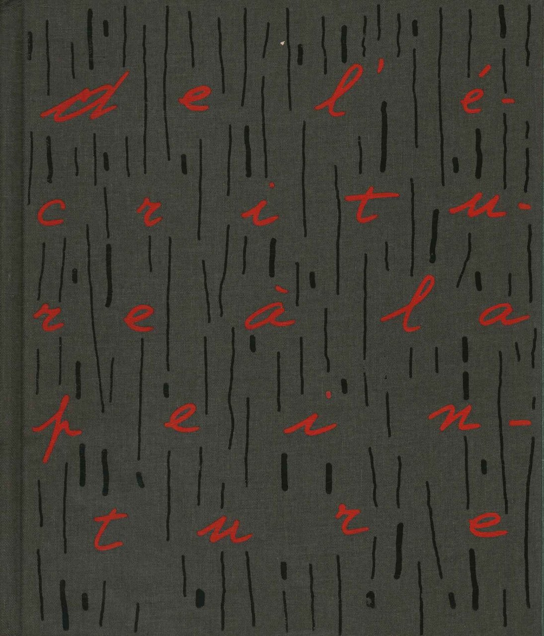 De l'ecriture a la peinture