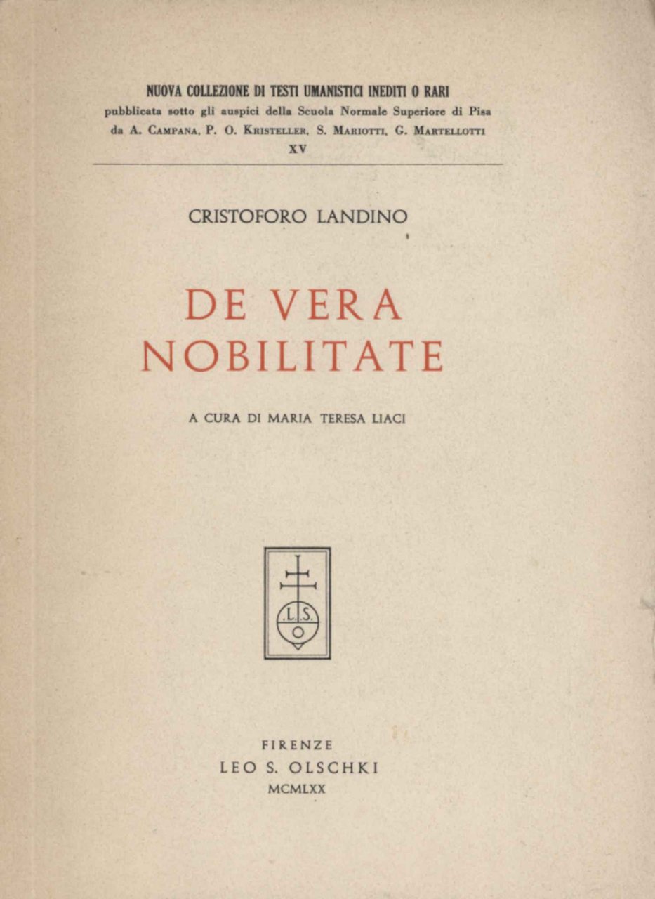 De vera nobilitate