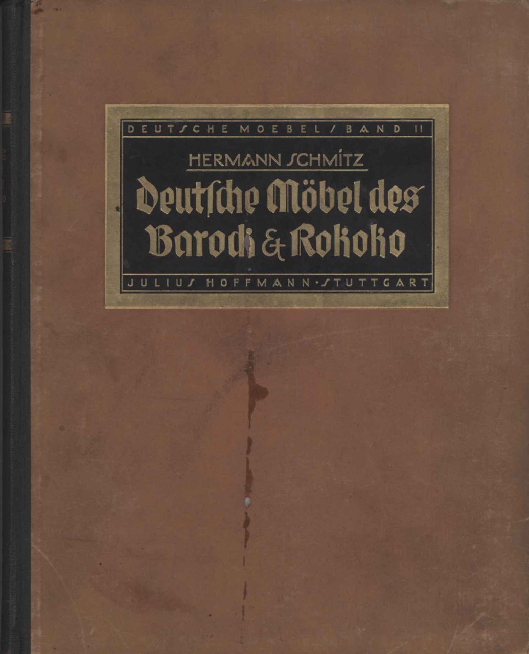 Deutsche mobel des Barock und Rokoko