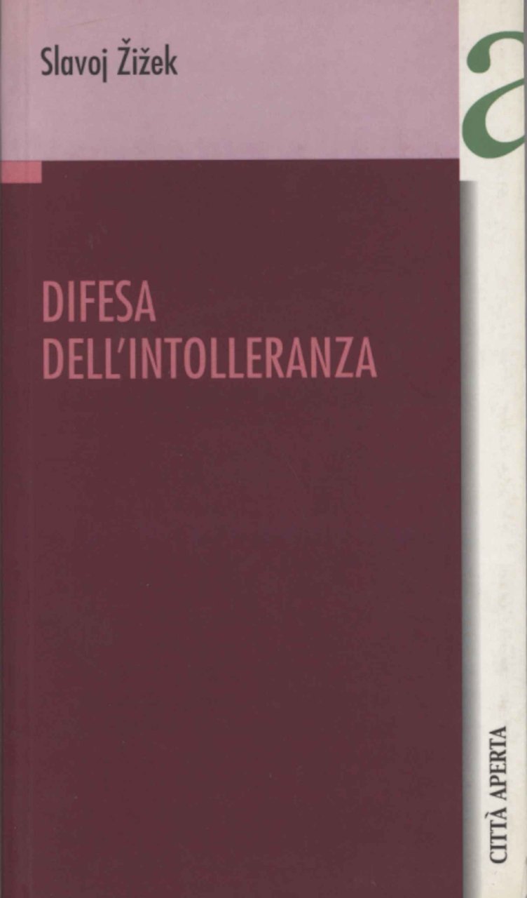 Difesa dell'intolleranza