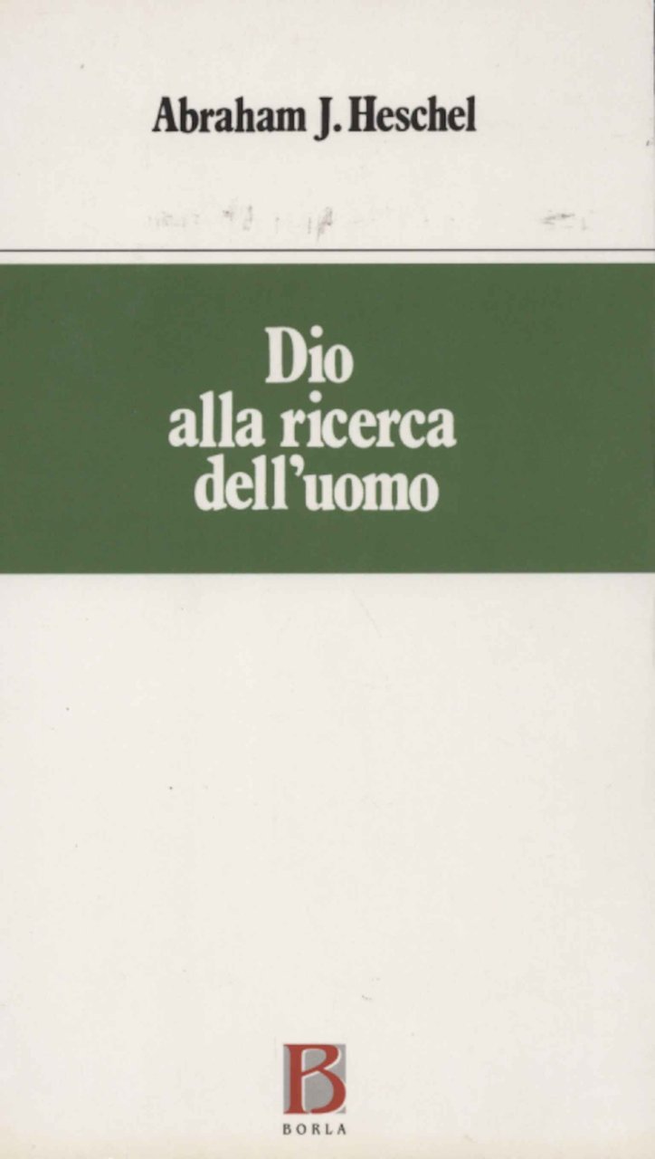 Dio alla ricerca dell'uomo