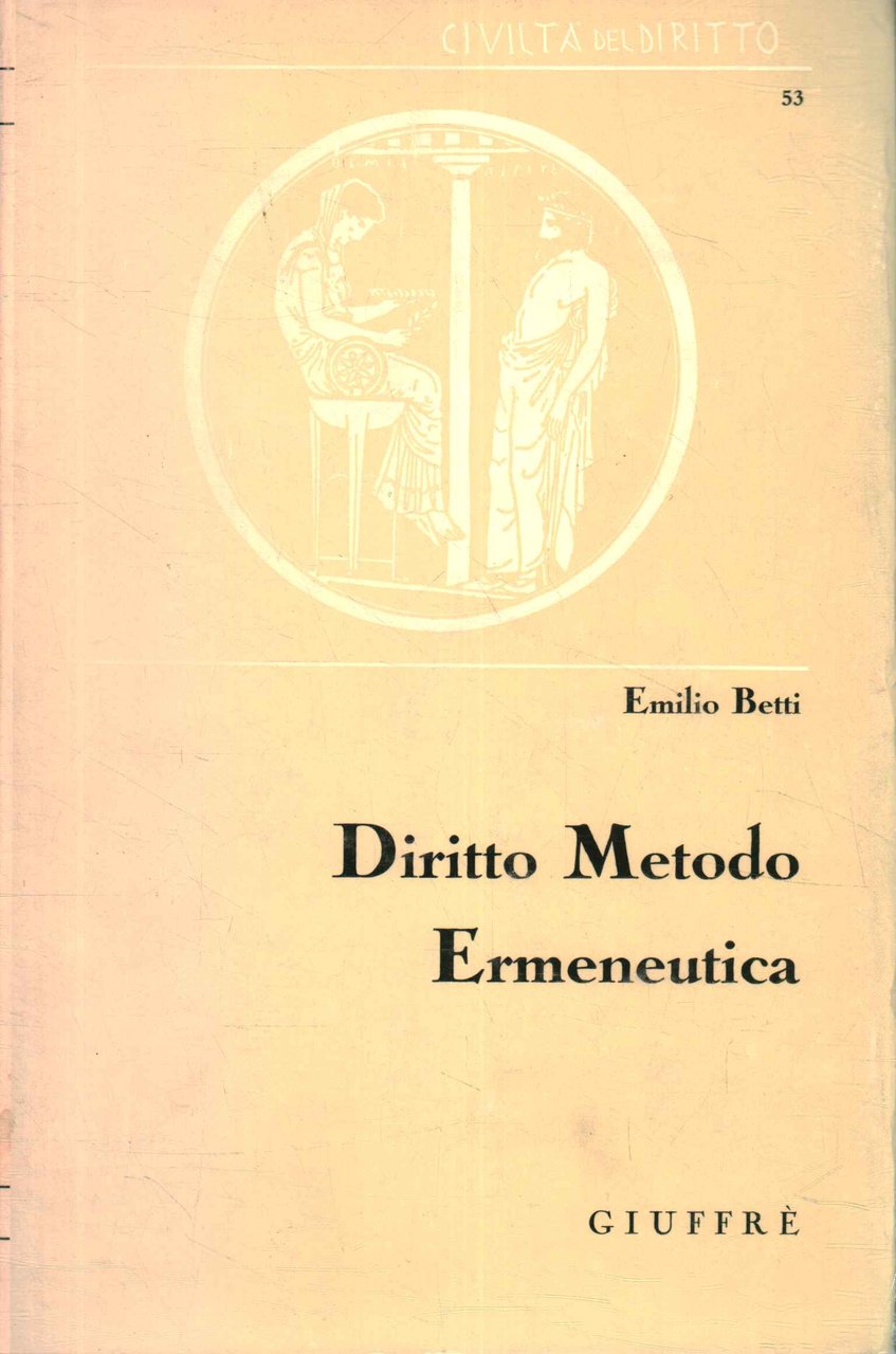 Diritto, metodo, ermeneutica