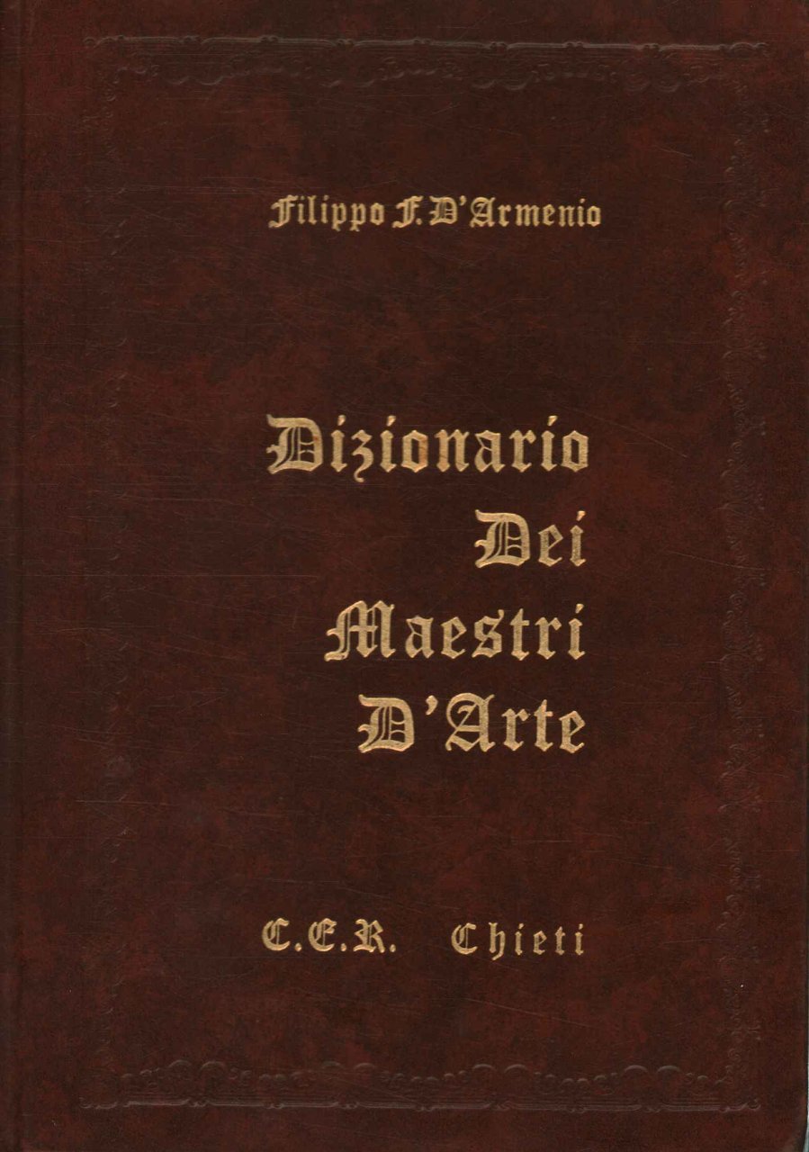 Dizionario dei maestri d'arte