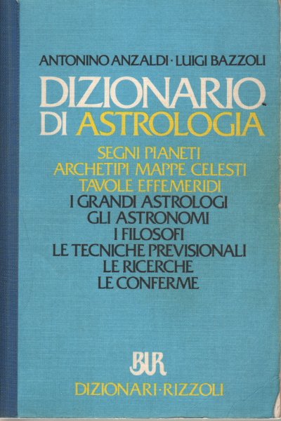 Dizionario di Astrologia